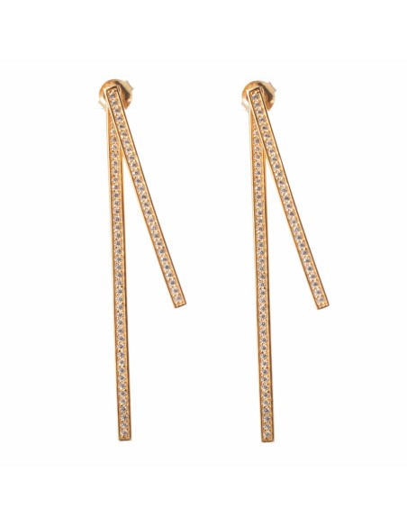 Ladies' Earrings Sif Jakobs SJ-E1036-CZ-RG 6 cm