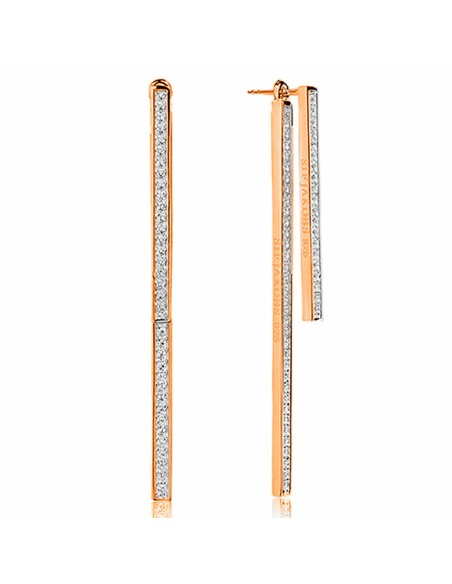Ladies' Earrings Sif Jakobs SJ-E1035-CZ-RG 5 cm