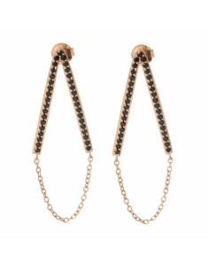 Ladies' Earrings Sif Jakobs SJ-E1009-BK(RG) 3 cm