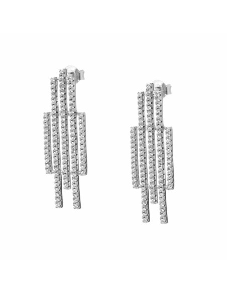 Ladies' Earrings Sif Jakobs E0203-CZ Sterling silver 3 cm
