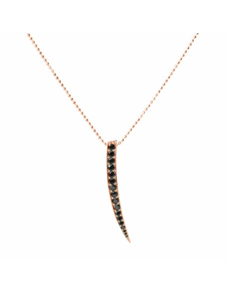 Ladies' Necklace Sif Jakobs P1012-BK-RG-CD 27 cm