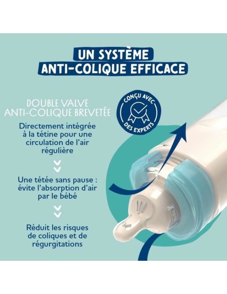 Baby's bottle Dodie 270 ml (3 Units)