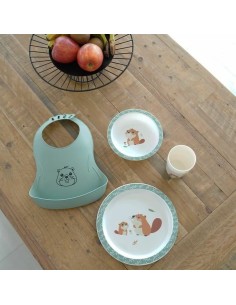 Dinnerware Set ThermoBaby 3 Pieces 2