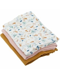 Muslin Domiva Brown Resistant 3 Pieces (3 Units)