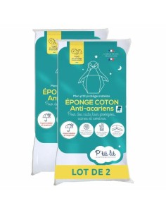 Cot protector P'TIT LIT White 25 Pieces (25 Units)