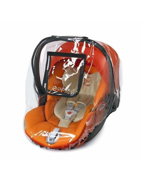 Rain Cover Cybex White Polyester Plastic