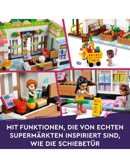 Construction set Lego 41729 Tienda de alimentación ecológica 830 Pieces