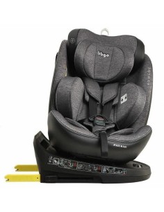 Car Chair BBGO Grey 0 (de 0 a 10 kilos) 0+ (de 0 a 13 kilos) I (9 - 18 kg) II (15-25 kg) III (22 - 36 kg) Children's ECE R129 2