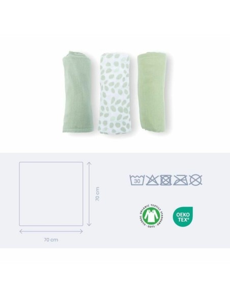 Muslin Doomoo Vert Resistant 3 Pieces (3 Units)