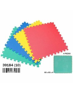 Puzzle Eva Carpet 60 x 60 cm 60 x 60 x 4 cm (4 pcs) 2