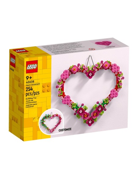 Construction set Lego 40638 Heart Ornament 254 piezas