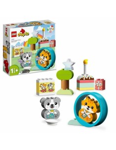 Construction set Lego Mi primer perrito y gatito con sonidos Multicolour 22 Pieces