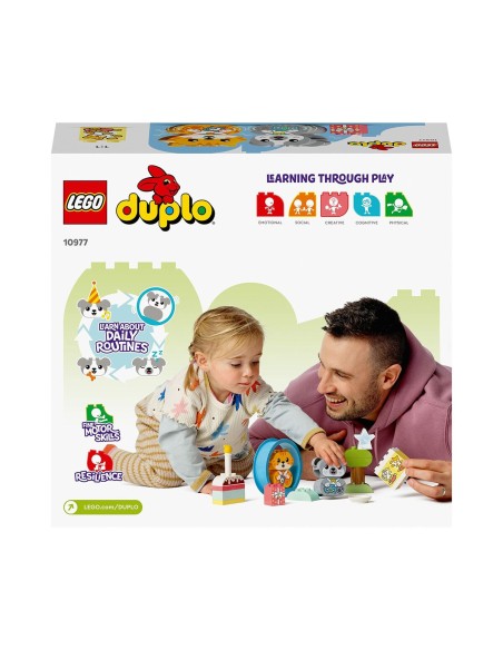 Construction set Lego Mi primer perrito y gatito con sonidos Multicolour 22 Pieces