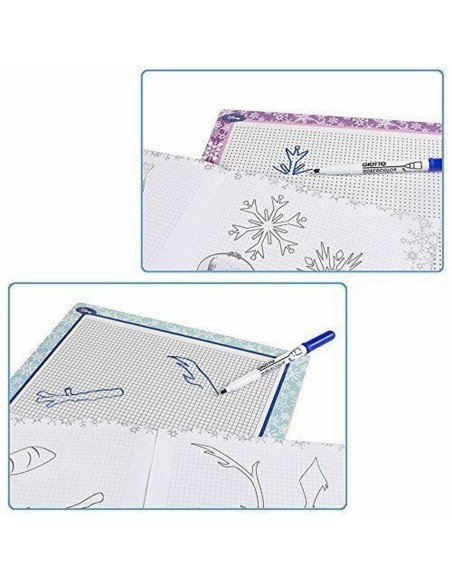 Picture Block for Colouring In Disney FROZEN Multicolour