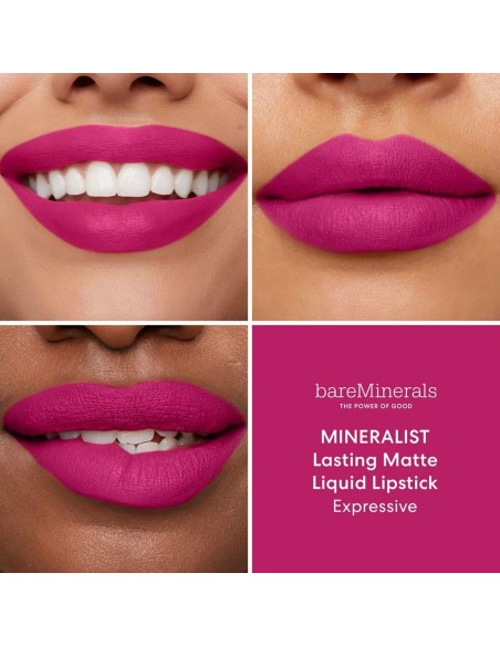 Liquid lipstick bareMinerals Mineralist Expressive 4 ml