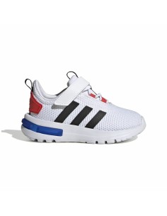 Sports Shoes for Kids Adidas Racer Tr23 El I White