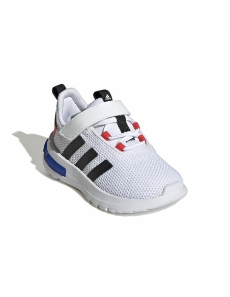 Sports Shoes for Kids Adidas Racer Tr23 El I White