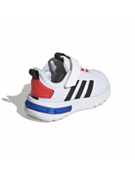 Sports Shoes for Kids Adidas Racer Tr23 El I White