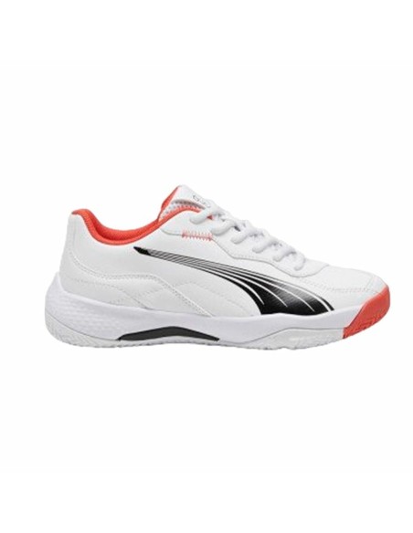 Sports Shoes for Kids Puma NOVA mash White Black