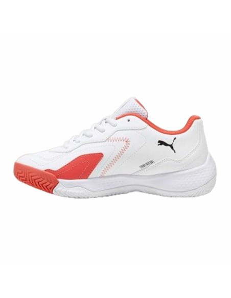 Sports Shoes for Kids Puma NOVA mash White Black