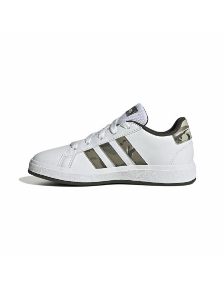 Sports Shoes for Kids Adidas Grand Court 2.0 K White