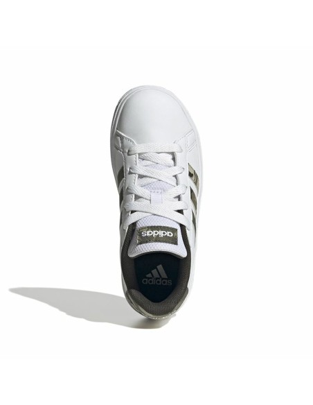 Sports Shoes for Kids Adidas Grand Court 2.0 K White