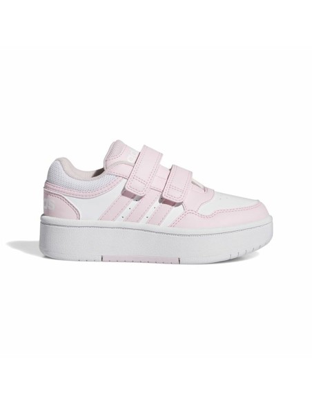 Sports Shoes for Kids Adidas Hoops 3.0 Bold White