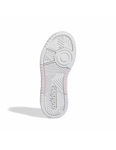 Sports Shoes for Kids Adidas Hoops 3.0 Bold White 2