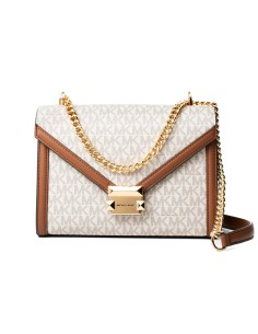 Shoulder Bag Michael Kors Whitney Beige 24 x 18 x 8 cm