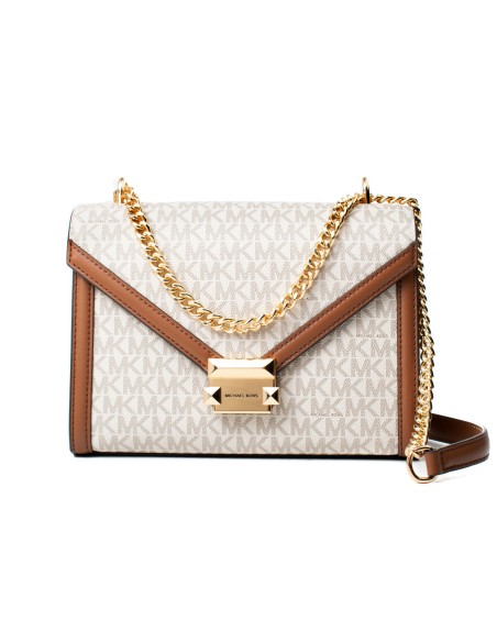 Shoulder Bag Michael Kors Whitney Beige 24 x 18 x 8 cm