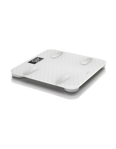 Digital Bathroom Scales LAICA White Silver