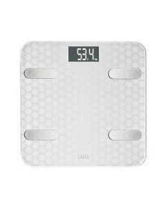 Digital Bathroom Scales LAICA White Silver 2
