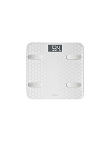 Digital Bathroom Scales LAICA White Silver
