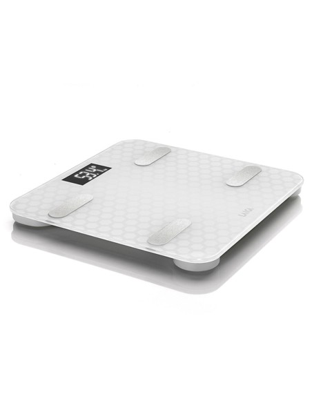 Digital Bathroom Scales LAICA White Silver