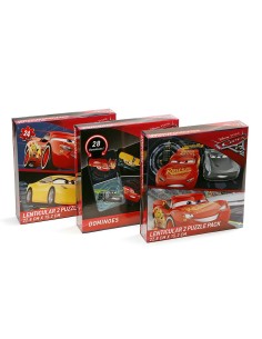 Puzzle and dominoes set Cars 3 Units