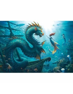 Puzzle Ravensburger Monster 12001434 1000 Pieces 2