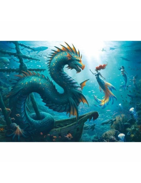 Puzzle Ravensburger Monster 12001434 1000 Pieces