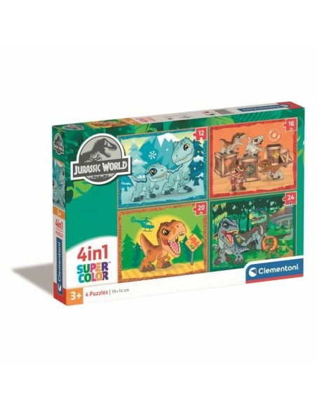 Puzzle Clementoni Jurassic World (4 Units)