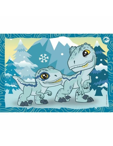 Puzzle Clementoni Jurassic World (4 Units)