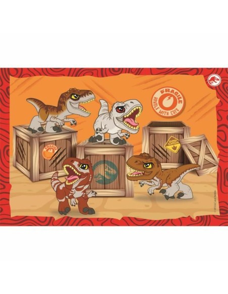 Puzzle Clementoni Jurassic World (4 Units)