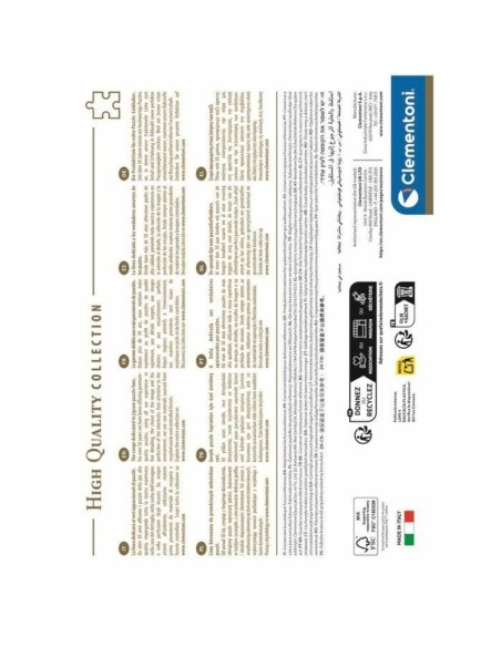 Puzzle Clementoni (3 Units) (2 Units) (6 Units) (10 Units) (4 Units) (12 Units) (24 Units)
