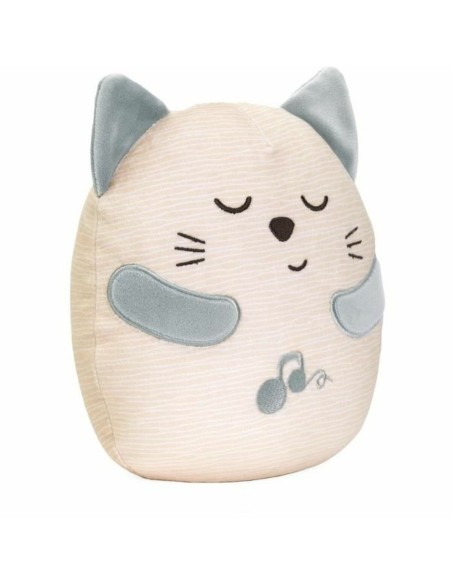 Soft toy with sounds Chicco Cat White
