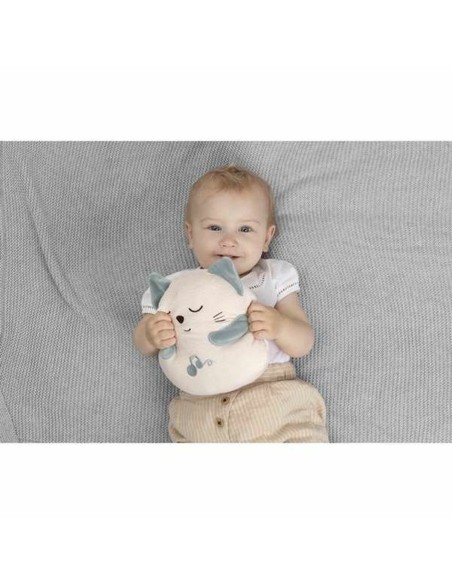 Soft toy with sounds Chicco Cat White