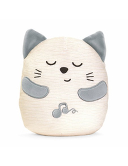 Soft toy with sounds Chicco Cat White