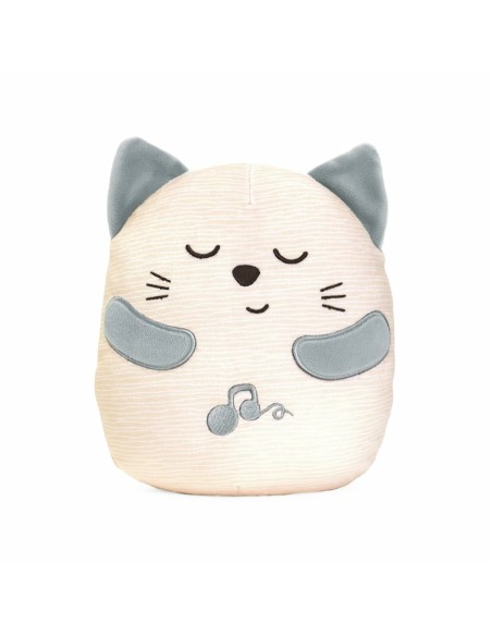 Soft toy with sounds Chicco Cat White