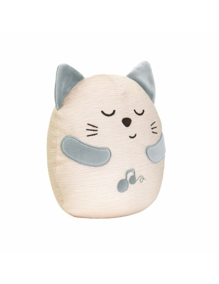 Soft toy with sounds Chicco Cat White