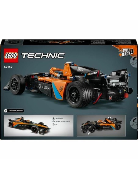 Construction set Lego technic 42169 NEOM McLaren Formula E Team Multicolour 452 Pieces