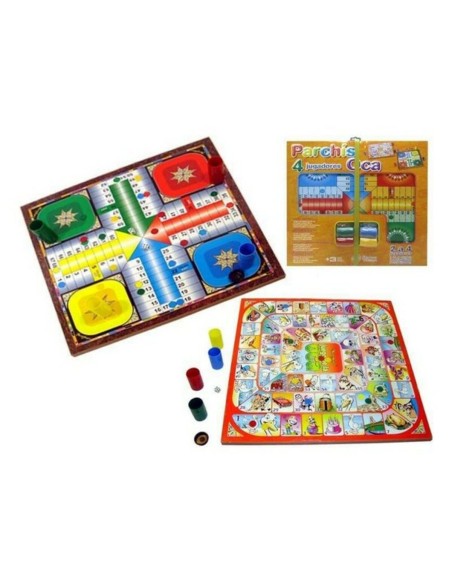 Parchís and Oca Board (41 x 41 cm)