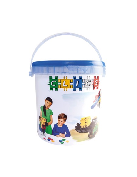 Construction set Clics CD007 Multicolour 225 Pieces
