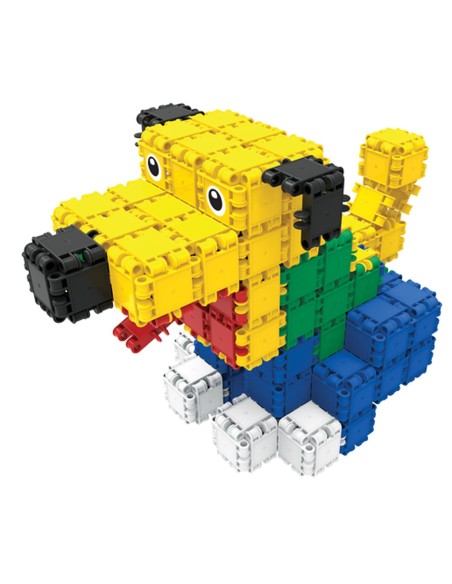 Construction set Clics CD007 Multicolour 225 Pieces